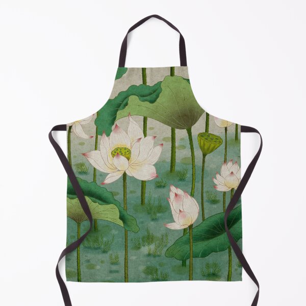 Item preview, Lotus flowers B - Minhwa-Korean traditional/folk art designed and sold by minsillust.