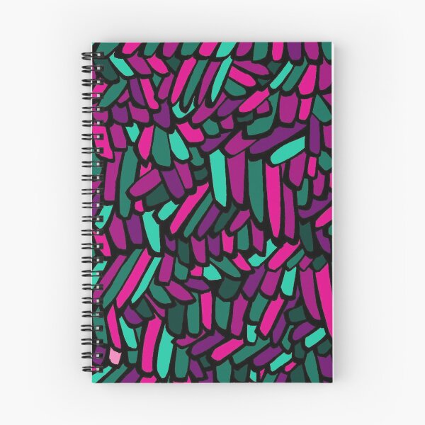 Item preview, Fantastical Green, Pink, and Purple Abstract Collage designed and sold by Korroby.