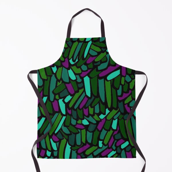Item preview, Fantastical Purple and Green Abstract Collage designed and sold by Korroby.