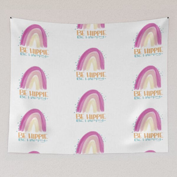 Item preview, Be Hippie Be Happy designed and sold by artbynicki.