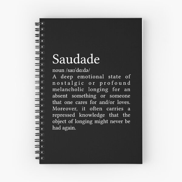 Item preview, Saudade Definition designed and sold by Jamila Benito.