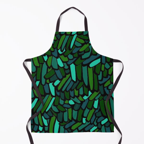 Item preview, Fantastical Green Abstract Collage designed and sold by Korroby.