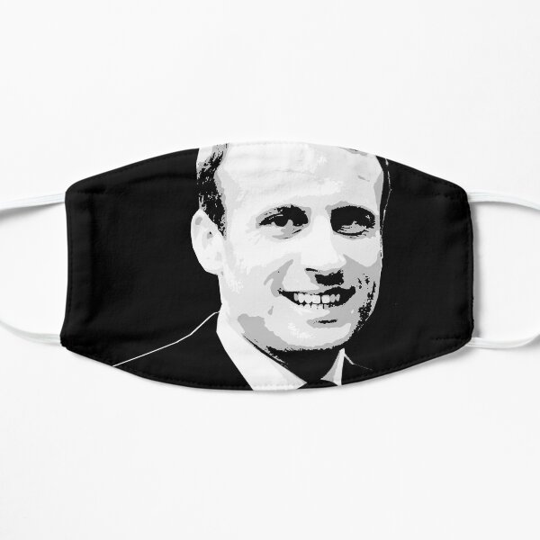 Emmanuel Macron Masque sans plis