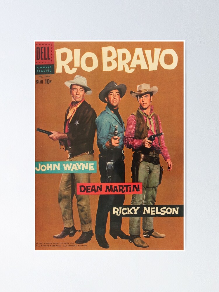 Rio Bravo Dell Comic Book Cover Poster By Moviefuntime Redbubble Rio Bravo Dell Comic Book Cover Poster By Moviefuntime Redbubble