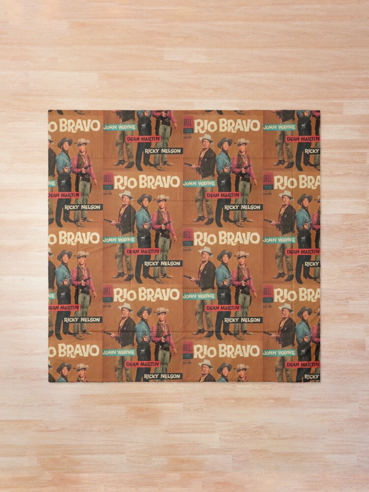 Alternate view of Rio Bravo Dell Comic Book Cover Comforter