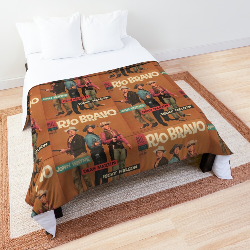 Rio Bravo Dell Comic Book Cover Comforter