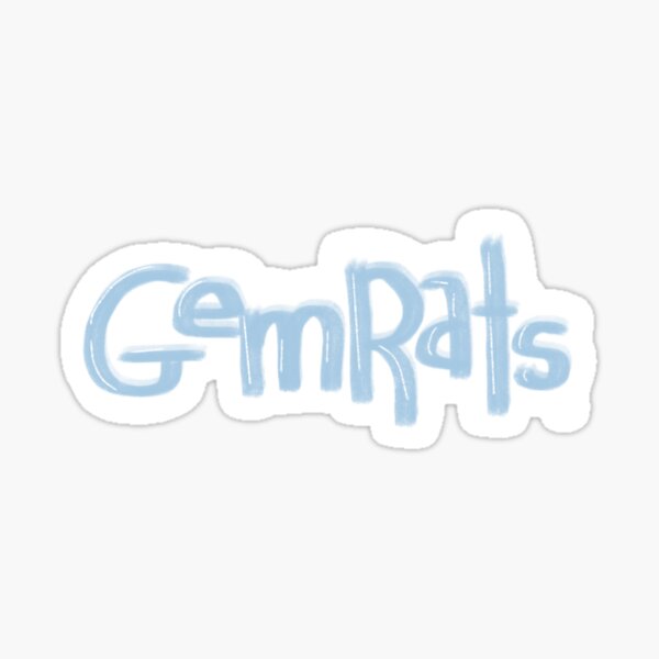 GemRats - type Sticker