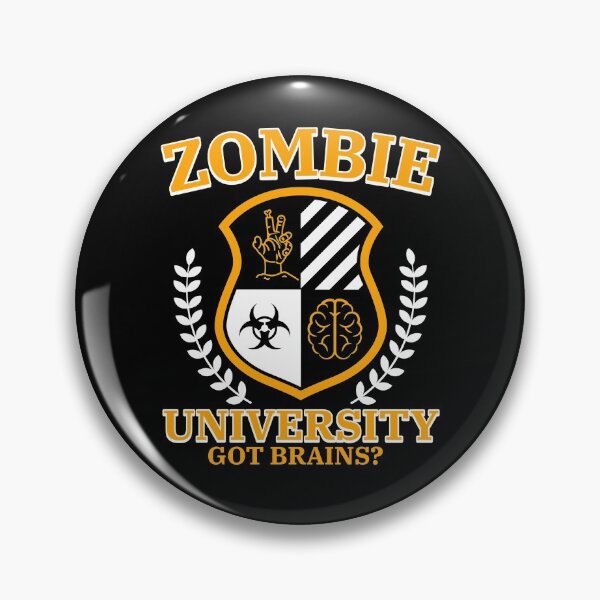 Item preview, Zombie University - Got Brains? designed and sold by alancrapopod.