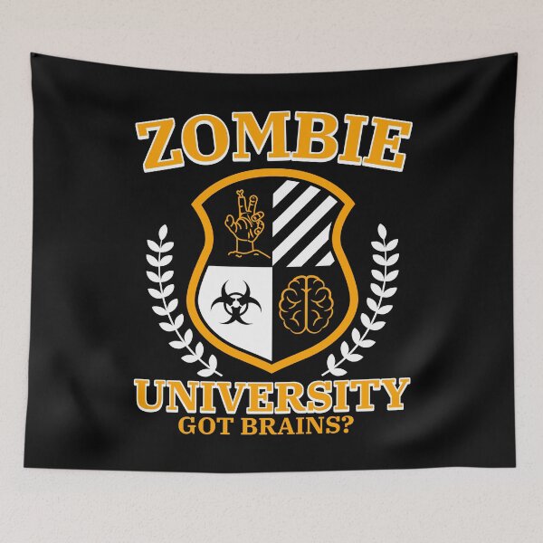 Item preview, Zombie University - Got Brains? designed and sold by alancrapopod.