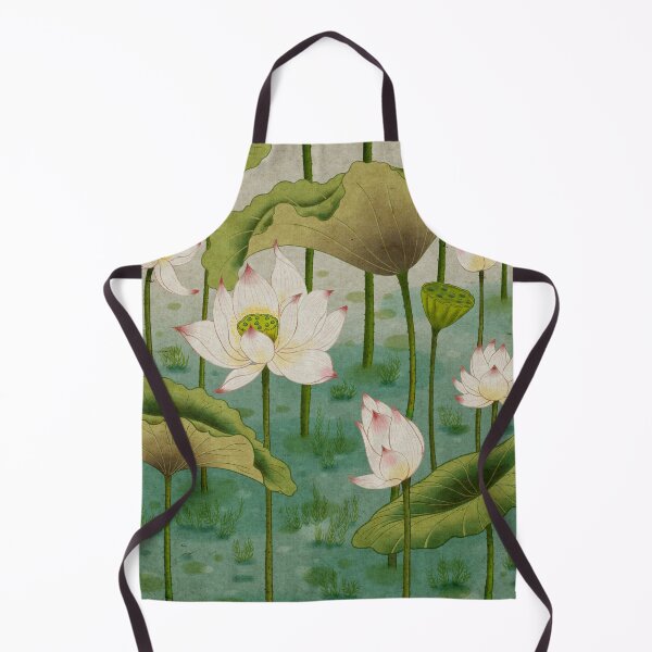 Item preview, Lotus flowers D - Minhwa-Korean traditional/folk art designed and sold by minsillust.