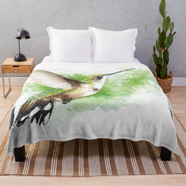 Item preview, Watercolor Hummingbird designed and sold by BlackGoatPrints.