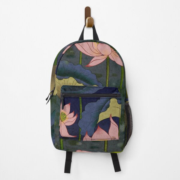 Item preview, Lotus flowers E - Minhwa-Korean traditional/folk art designed and sold by minsillust.