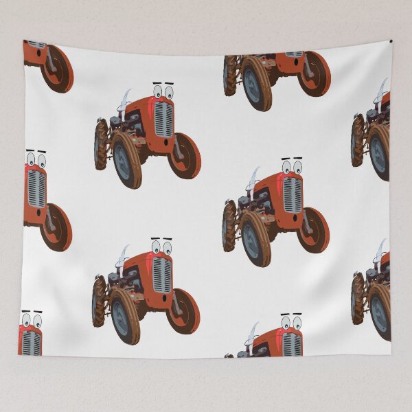 Item preview, Happy 2nd Birthday Tractor design designed and sold by SEADOGPRINTS.