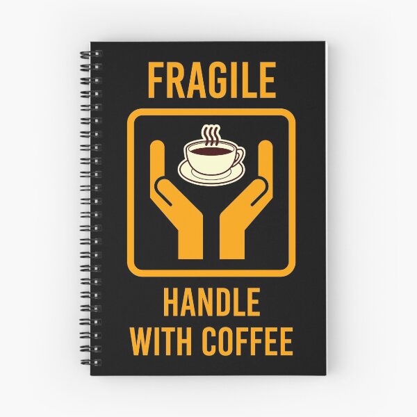 Item preview, Fragile - Handle with Coffee (Light) designed and sold by jearumdesigns.