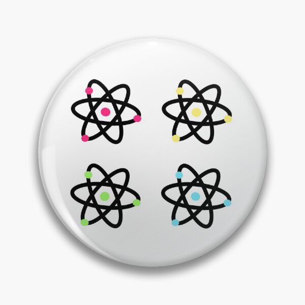 Artikelvorschau, Regenbogen Atom STEM Sticker Pack entworfen und verkauft von caitlinjquinn.