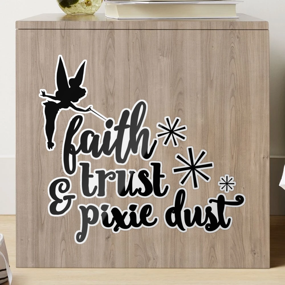 Faith Trust and Pixie Dust #engrave #stanley #custom