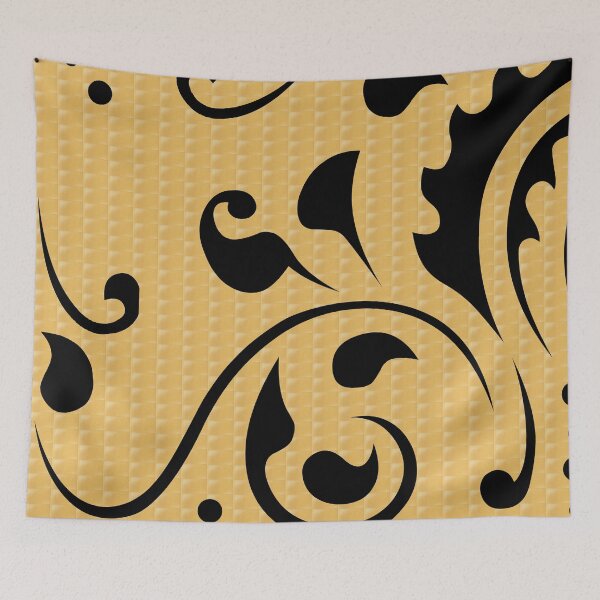 Item preview, Close Up Damask on Golden Soft Texture Pattern designed and sold by vortexatelier.