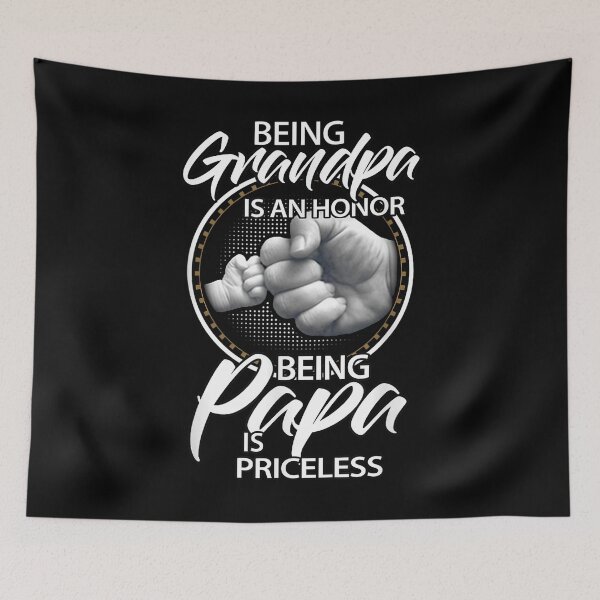 Item preview,   Being grandpa is an honor being papa is priceless designed and sold by AngelJames.