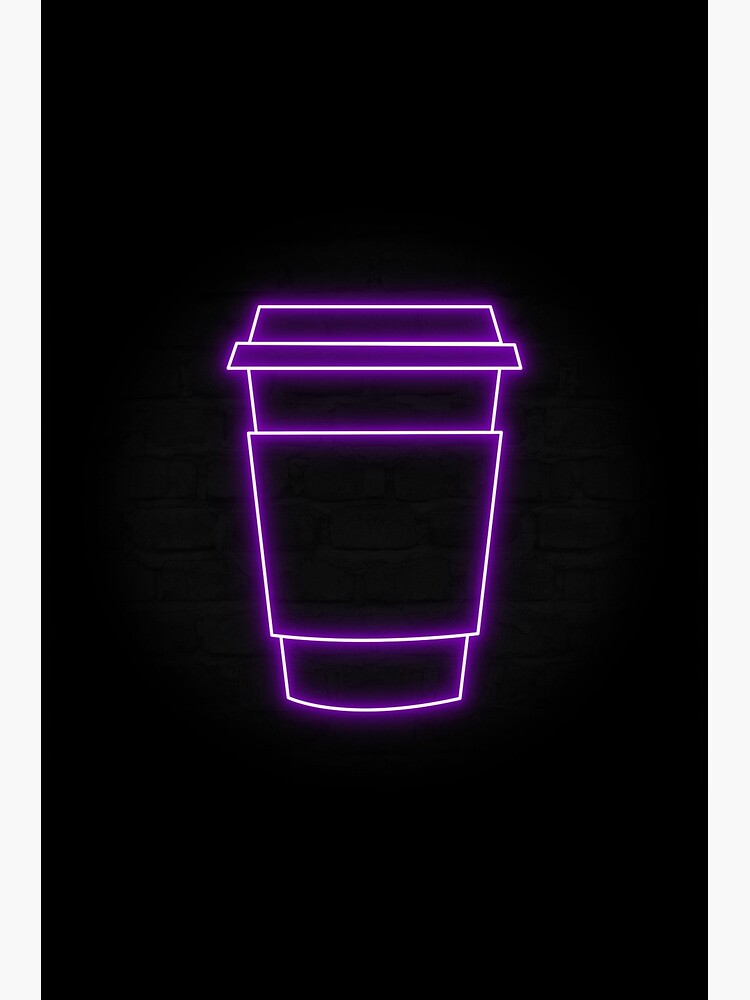 Unique Neon Purple Paper Cups