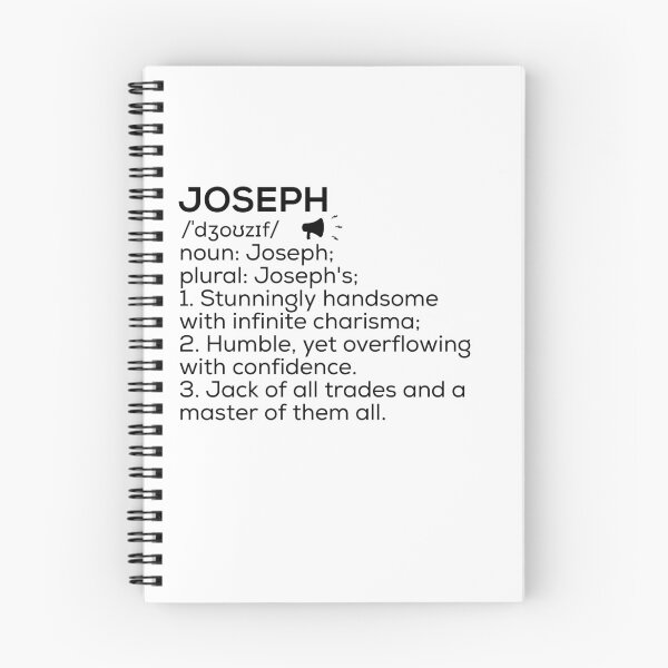 Aperçu de l'œuvre Définition de Joseph créée et vendue par Teelogic.