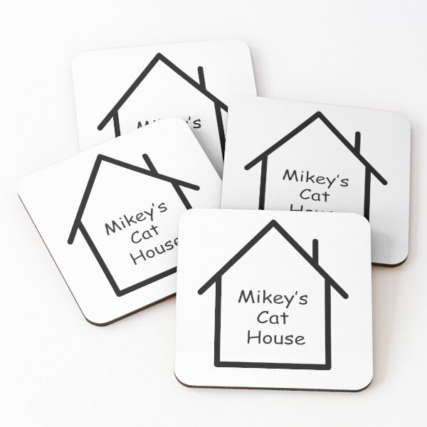 Item preview,  Mikeys Cat House on White designed and sold by ibjennyjenny.