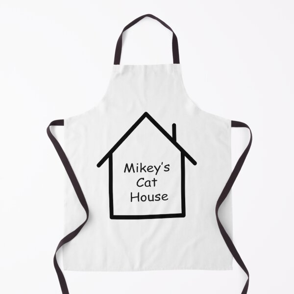 Item preview, Mikeys Cat House on White designed and sold by ibjennyjenny.