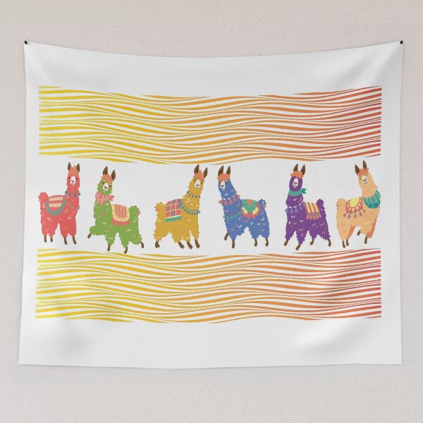 Item preview, Retro Llamas designed and sold by LeMaya80.