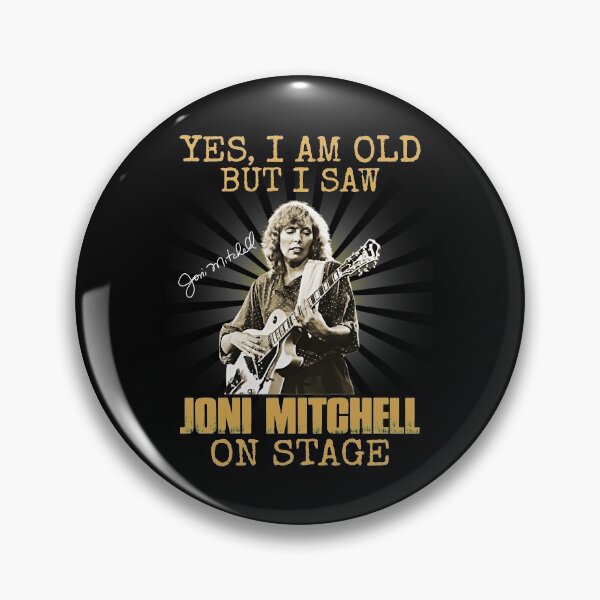 Item preview, Retro Yes I'm Old But I Saw Joni On Stage designed and sold by LindaGraham.