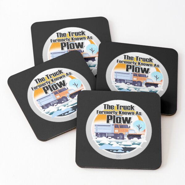 Item preview, Prince and Plowy McPlowFace clears snow as a snowplow plows snow circle designed and sold by friendly-fox.
