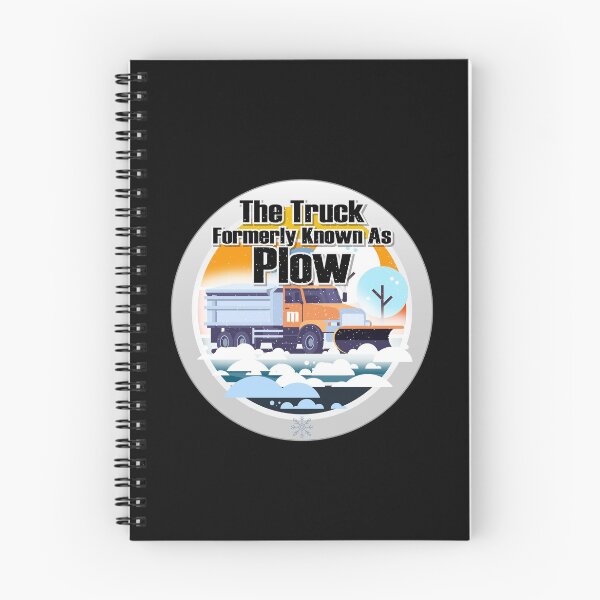 Item preview, Prince and Plowy McPlowFace clears snow as a snowplow plows snow circle designed and sold by friendly-fox.