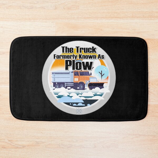 Item preview, Prince and Plowy McPlowFace clears snow as a snowplow plows snow circle designed and sold by friendly-fox.