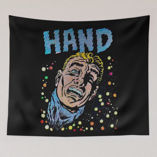 Item preview, The Hand of Guilt! Vintage Horror Comic Cover designed and sold by Organic Creeps.