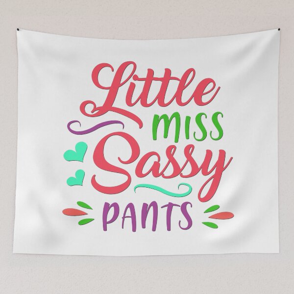 Item preview, Little Miss Sassy Pants designed and sold by BandMomDesigns.