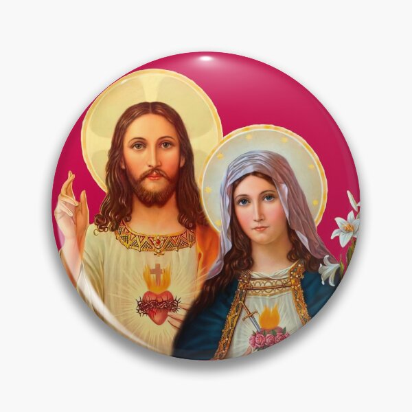 Item preview, Twin Hearts - II (Jesus and Mary) transparent background designed and sold by Brasilia.