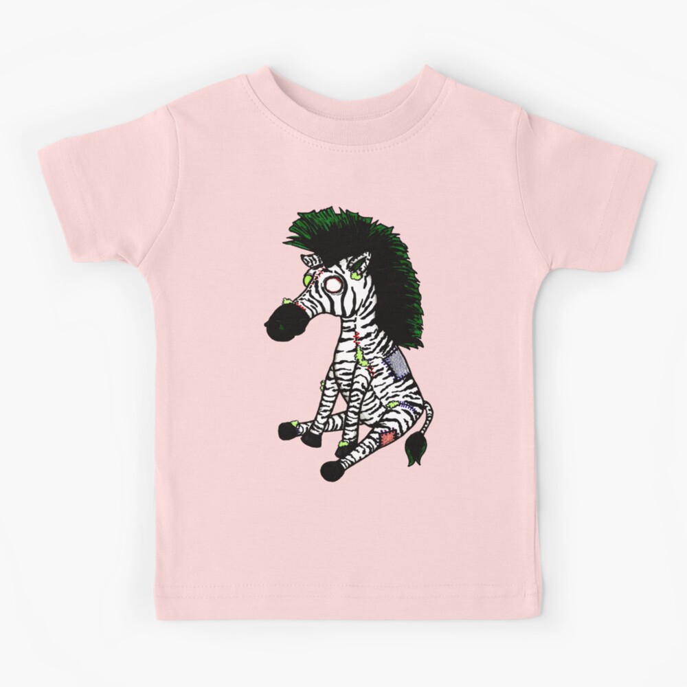 Buffalo Scoutiez Kids Crew Neck T-shirt / Zebra Inspired / 