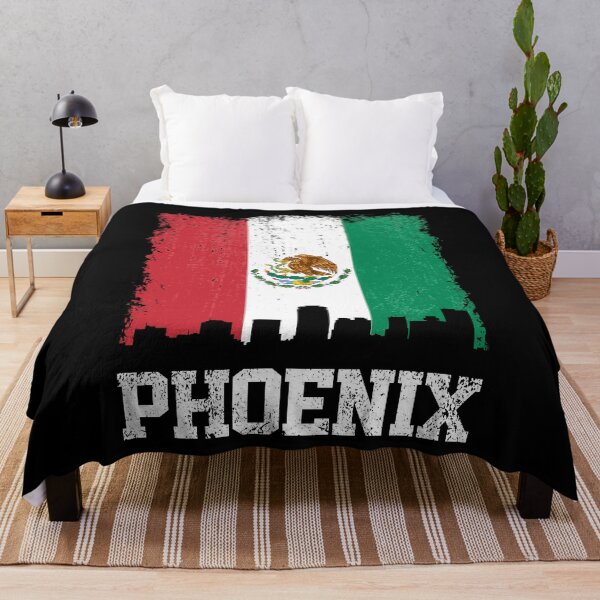 Item preview, Vintage Phoenix Mexican Flag Skyline Pride designed and sold by pixeljamz.