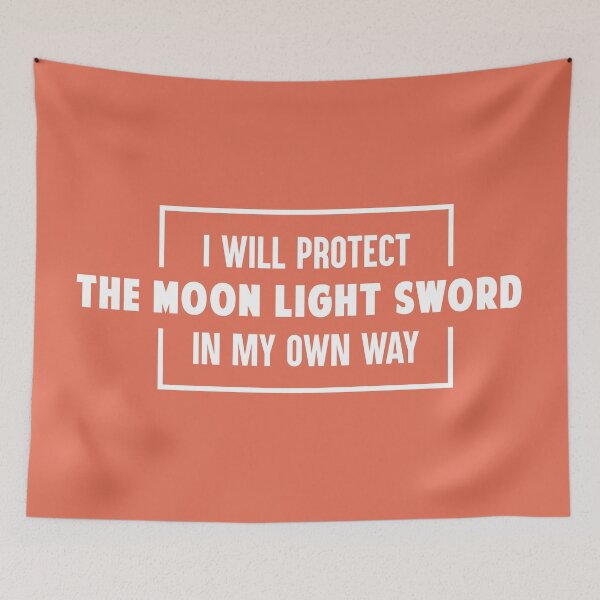 Item preview, I Will Protect The Moon Light Sword (Colors) designed and sold by FilipeFerreira.