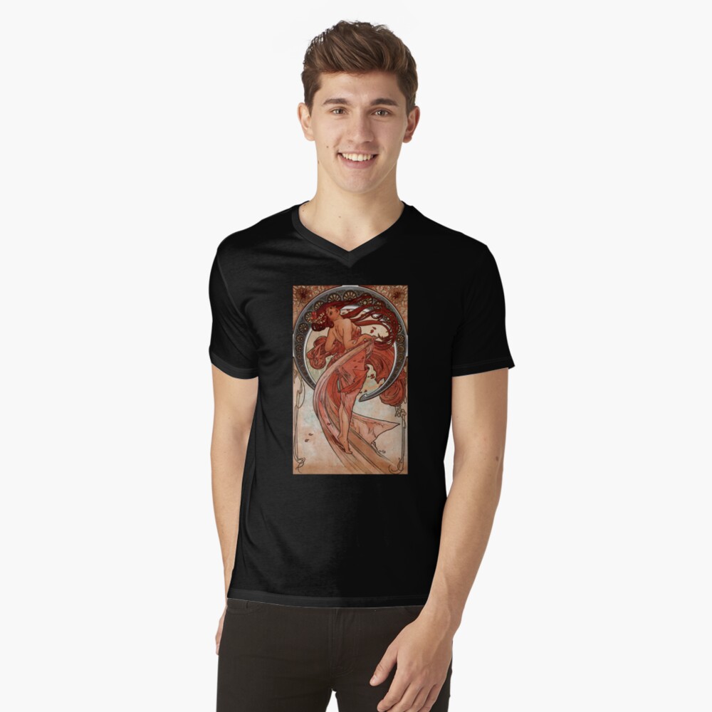 Item preview, V-Neck T-Shirt designed and sold by RozAbellera.