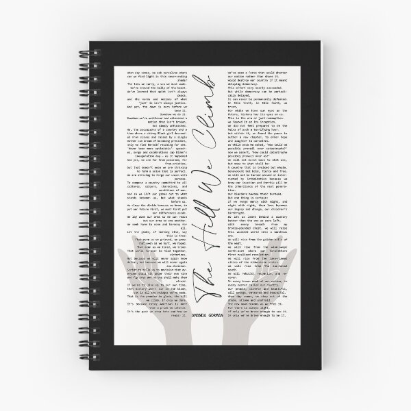 Item preview, Amanda Gorman Full Poem - The Hill We Climb designed and sold by birdmorrison.