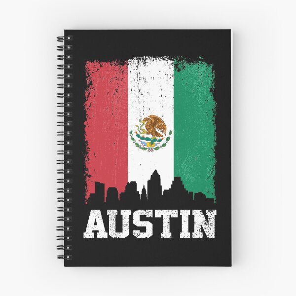 Item preview, Vintage Austin Mexican Flag Skyline Pride designed and sold by pixeljamz.