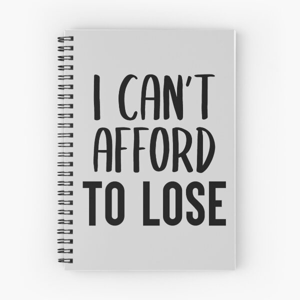 Item preview, I Can't Afford To Lose designed and sold by FilipeFerreira.