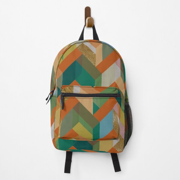 Item preview, Geometric Pattern with a Touch of Gold designed and sold by vortexatelier.