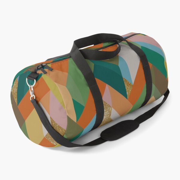 Item preview, Geometric Pattern with a Touch of Gold designed and sold by vortexatelier.