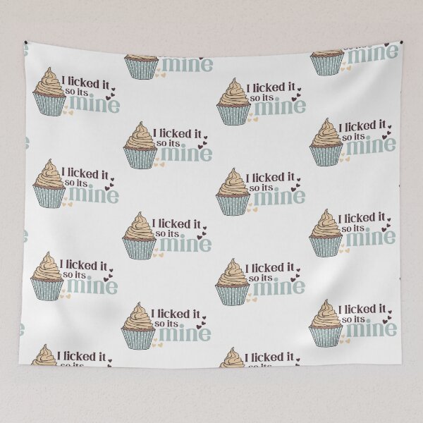 Item preview, I licked it so it's mine - Chocolate Cream Cupcake designed and sold by DesignLabMedia.