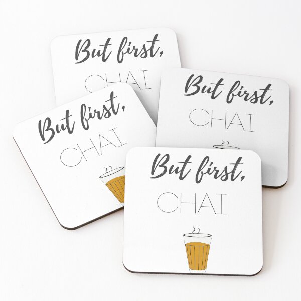 Item preview, But first, Chai graphic design designed and sold by alagdesigns.