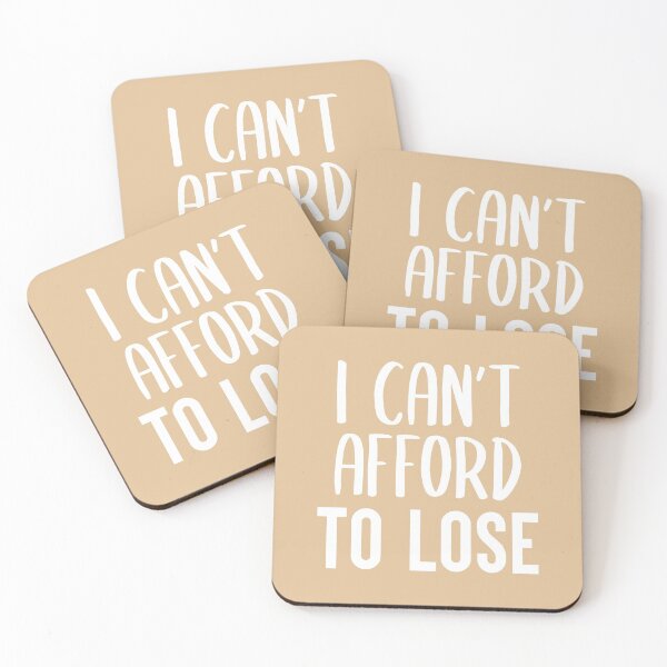 Item preview, I Can't Afford To Lose (Colors) designed and sold by FilipeFerreira.