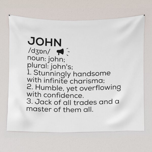 Item preview, John Definition designed and sold by Teelogic.