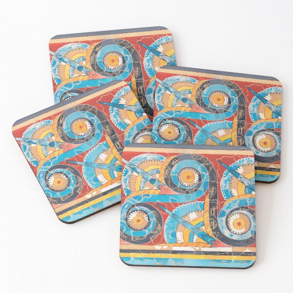 Item preview, Great S–spiral frieze designed and sold by TheTimeMachine.