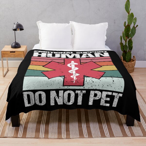 Item preview, Emotional Support Human Do Not Pet T-shirt designed and sold by cucai721.