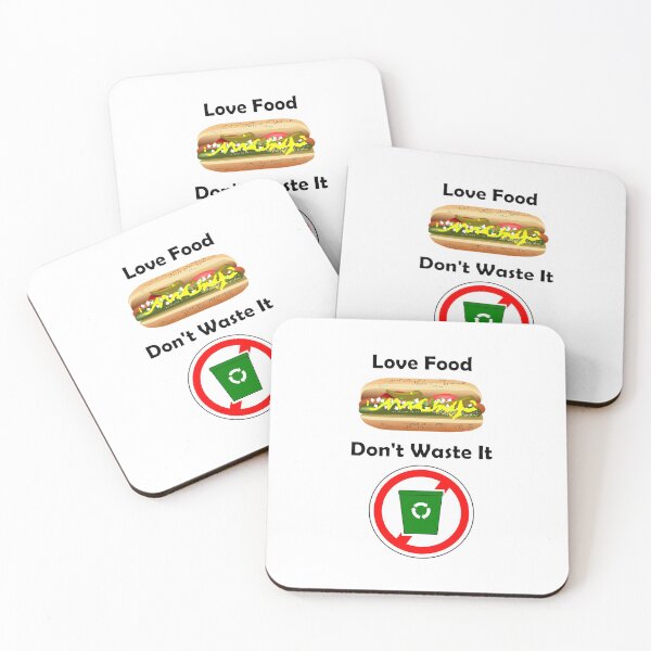 Item preview, Love Food, Don't waste it designed and sold by denip.